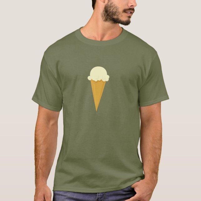 Camiseta Cono de helado (Anverso)