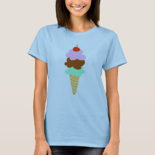 Camiseta cono de helado