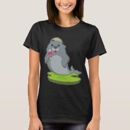 Camiseta Cono de helado de foca