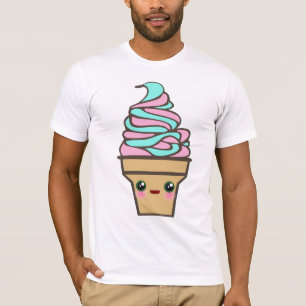 Camiseta Cono de helado Kawaii Rave