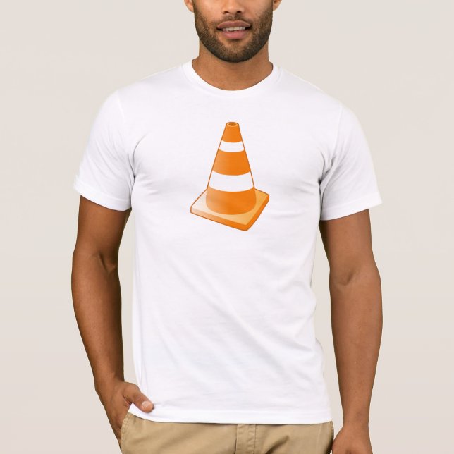 Camiseta Cono de la seguridad de tráfico (Anverso)