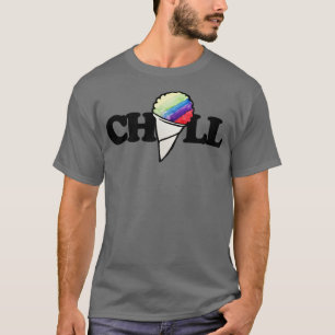 Camiseta Cono de nieve Chill retro 80