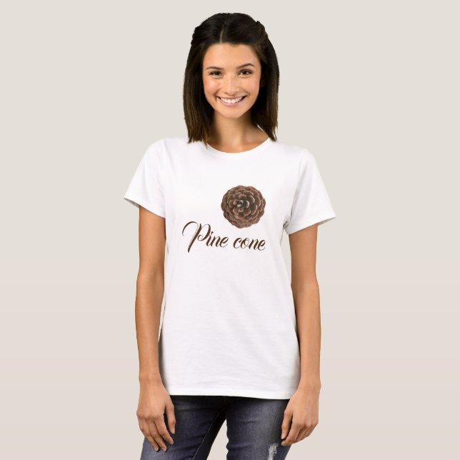 Camiseta Cono de pino (Anverso completo)