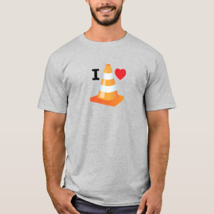 Camiseta Cono de tráfico del corredor universitario para es