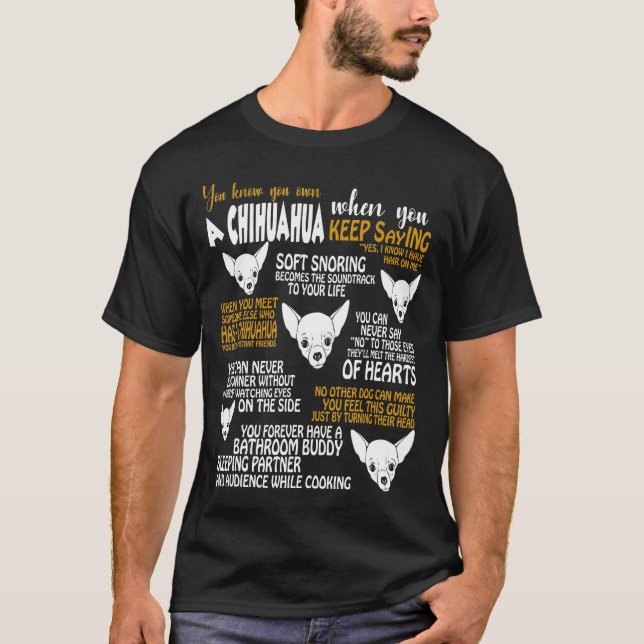 Camiseta Conoce a Chihuahua cuando (Anverso)