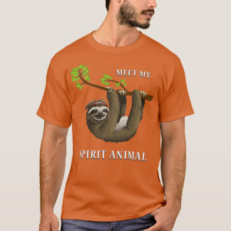 Camiseta Conoce a mi animal espiritual la linda consigna