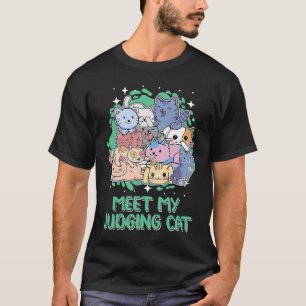 Camiseta Conoce a mi gato juez Gato Humor de gatito Sarcá