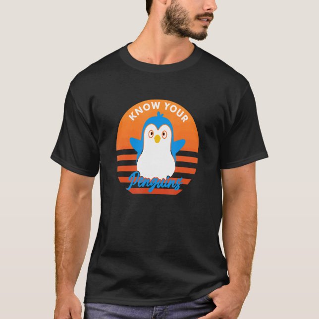 Camiseta Conoce a tus pingüinos bebés pingüinos Chicas (Anverso)
