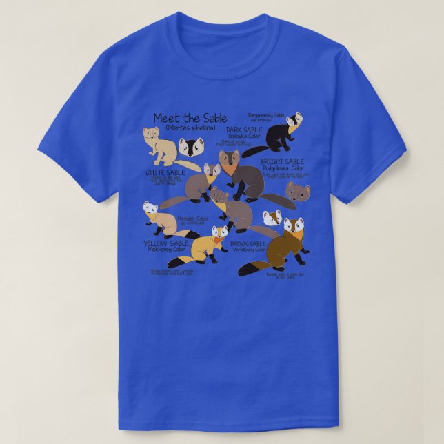 Camiseta Conoce al marten estable (Diseño del anverso)