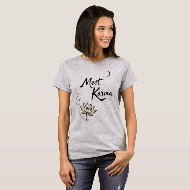 Camiseta Conoce Karma (Anverso completo)