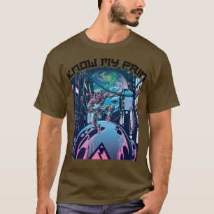Camiseta Conoce mi dolor Anime Ninjas Manga Samurais
