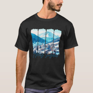 Camiseta Conoce St. Moritz Suiza Viajes Encuéntrame en St. 