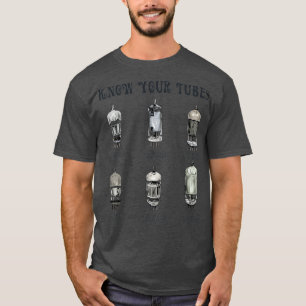 Camiseta Conoce tu regalo de tecnología de tubo de vacío de