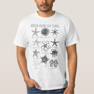 Camiseta Conoce tus estrellas del mar - Grupos Starfish