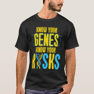 Camiseta Conoce tus genes y tus riesgos genealogistas