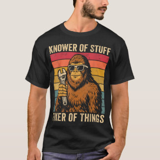 Camiseta Conocedor De Cosas Reparador De Cosas Mecánico Pap