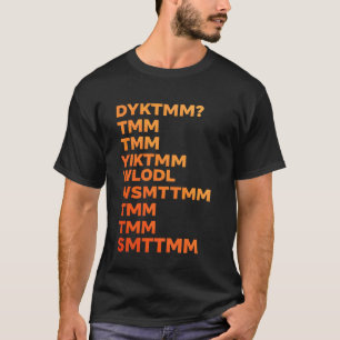 Camiseta ¿Conoces al hombre de los muffins DYKTMM divertido