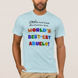 Camiseta Conocido Como El Mejor Abuelo