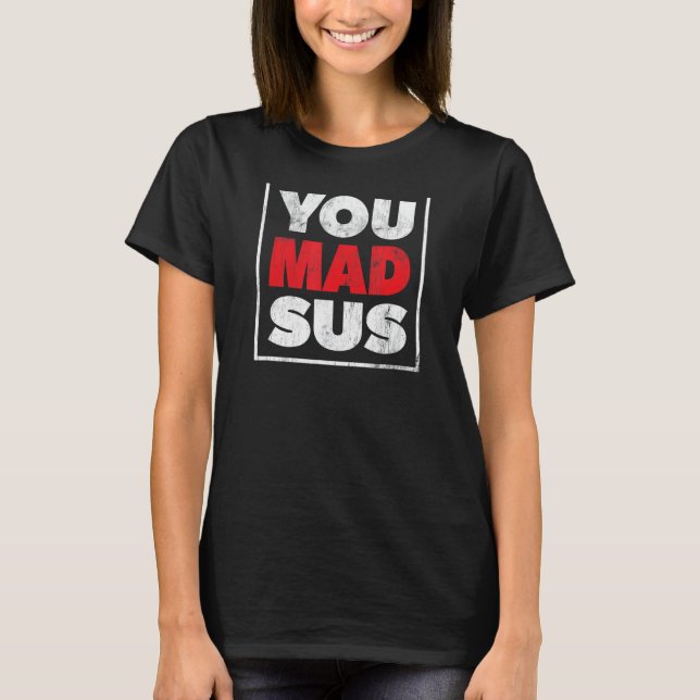 Camiseta Conocido videojuego gráfico humorístico de Sus Gam (Anverso)