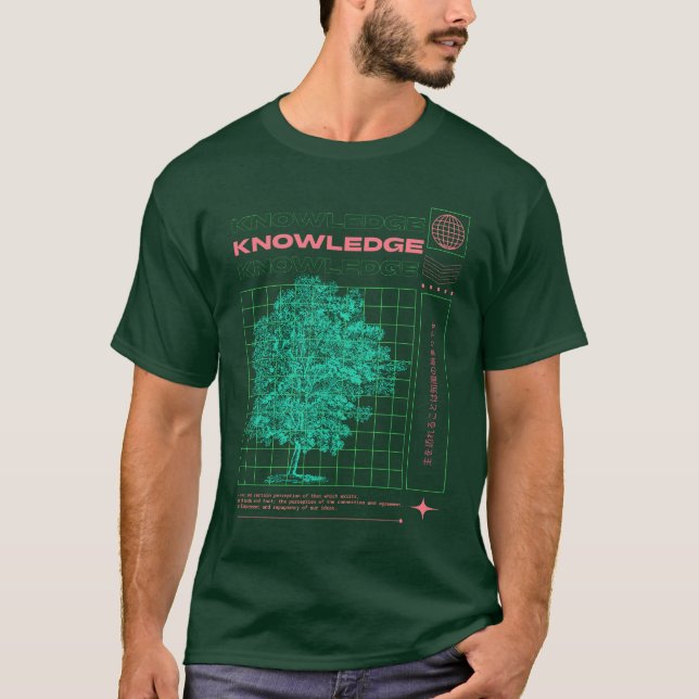 Camiseta Conocimiento: definido (Anverso)