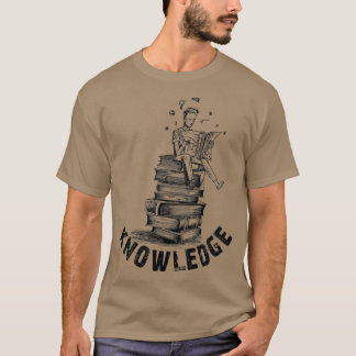 Camiseta Conocimientos de lectura de libros