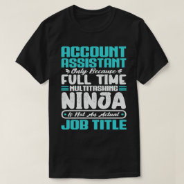 Camiseta Conocimientos profesionales del título de trabajo 