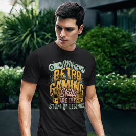 Camiseta Conocimientos retro de las leyendas - Videojuego