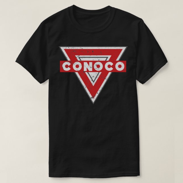 Camiseta Conoco Oil Vintage Company Classic TShirt (Diseño del anverso)