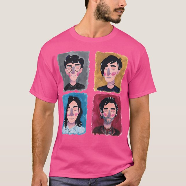 Camiseta Conor Oberst A Través De La Edad (Anverso)
