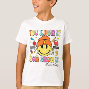 Camiseta Conótelo Ahora Mostrar El Día De Prueba Sonríe Car