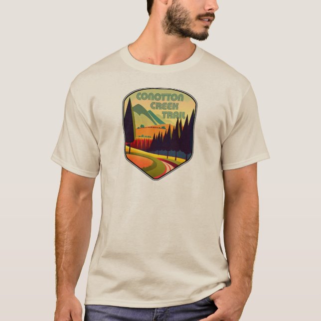 Camiseta Conotton Creek Trail Ohio Colors (Anverso)