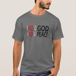 Camiseta Conozca a Dios.