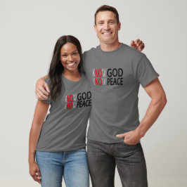 Camiseta Conozca a Dios.
