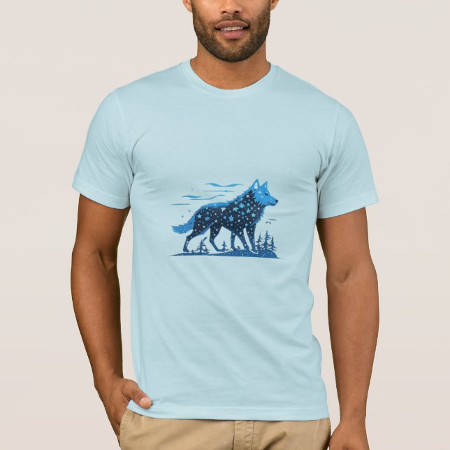 Camiseta Conozca a Kona el lobo susurrador (Anverso)