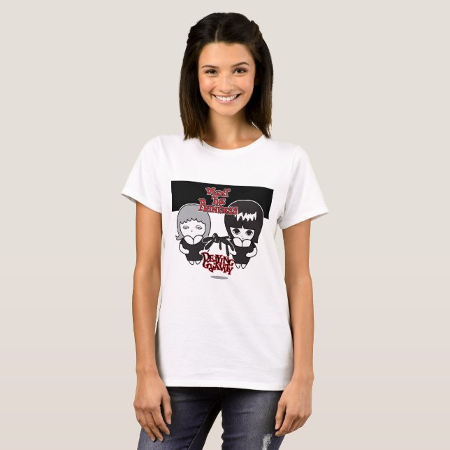 Camiseta Conozca A La Princesa Desafiando La Gravedad (Anverso completo)