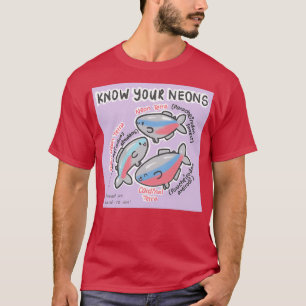 Camiseta Conozca a su Neon Tetra