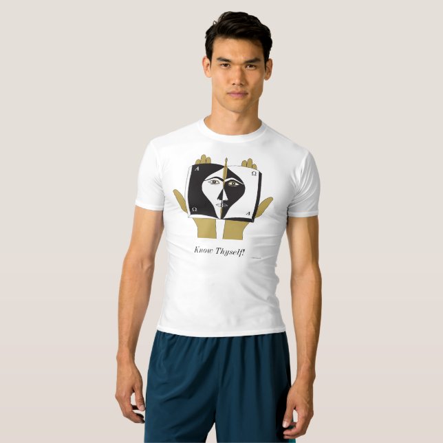 Camiseta ¡Conozca Thyself! (Anverso completo)