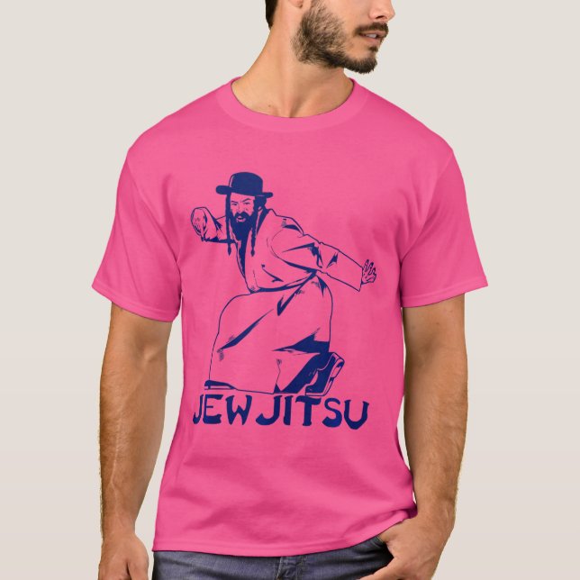 Camiseta Conozco a Jew Jitsu por el judío Jiu Jitsu (Anverso)
