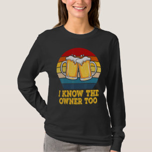 Camiseta Conozco A La Dueña De Los Hombres Barman