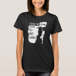 Camiseta Conozco HTML Cómo conocer damas para friki de prog