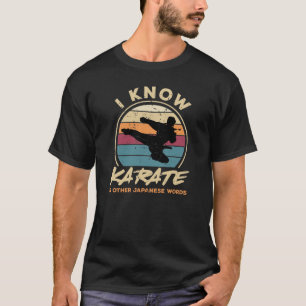 Camiseta Conozco Karate Y Otras Palabras Japonesas