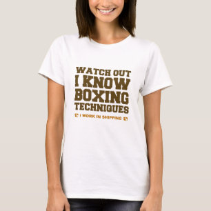 Camiseta Conozco Técnicas De Boxeo