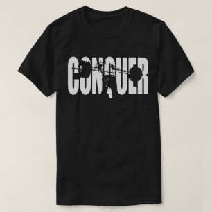Camiseta CONQUISITO - Halterofilia olímpica - Motivación de