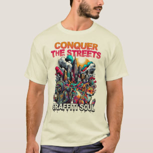Camiseta Conquista las Calles Graffiti Alma Ropa Urbana de