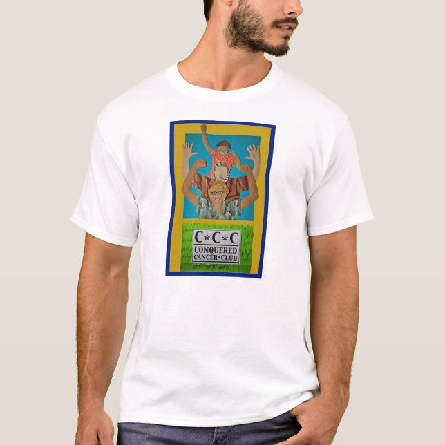 Camiseta conquistada del cáncer (Anverso)