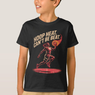 Camiseta Conquistador de la cancha Hoop Heat para mujeres S