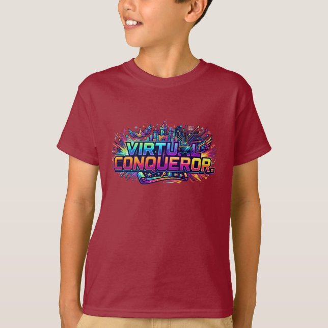 Camiseta Conquistador Virtual (Anverso)