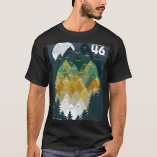 Camiseta Conquistando las Adirondack High Peaks NY Montaña