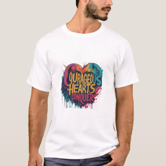CAMISETA CONQUISTAR CORAZONES VALIENTES