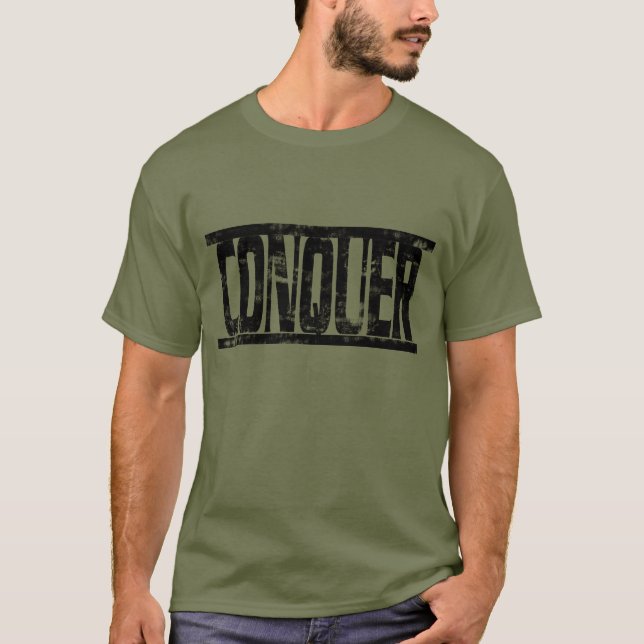 CAMISETA CONQUISTAR EL GIMNASIO (Anverso)